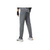 Li Ning Fitness Series Logo Mid-Waist Solid Color Comfortable Soft Cuffed Knitted Sports Pants Men Pants Shadow-Gray AKLU127-3