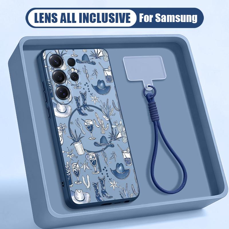 Colorful Blocks Spots Print Case For Samsung S26 Ultra S25 FE S24 S24 Plus A57 A37 A17 A56 A36 A16 A55 A35 A15 A54 5G Hybrid Magnetic Matte Cover