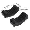 2pcs Car Slotted Lift Jack Stand Rubber Pad Floor Adapter Rail Grip Repair Pads 6ton Pinch Lifting Universal Tools Frame Safety