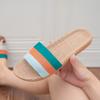 Summer Linen Women'S Slippers Flat Sandals Home Color EVA Lightweight Shoes For Women Casual Slippers