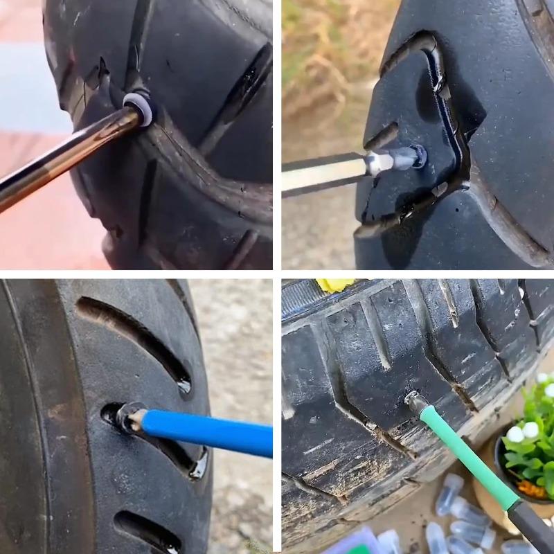 Universal Tire Repair Rubber Nails Fast Self-Service Tyre Puncture Repair Tools for Car Motorcycle E-Bike Auto Accessories