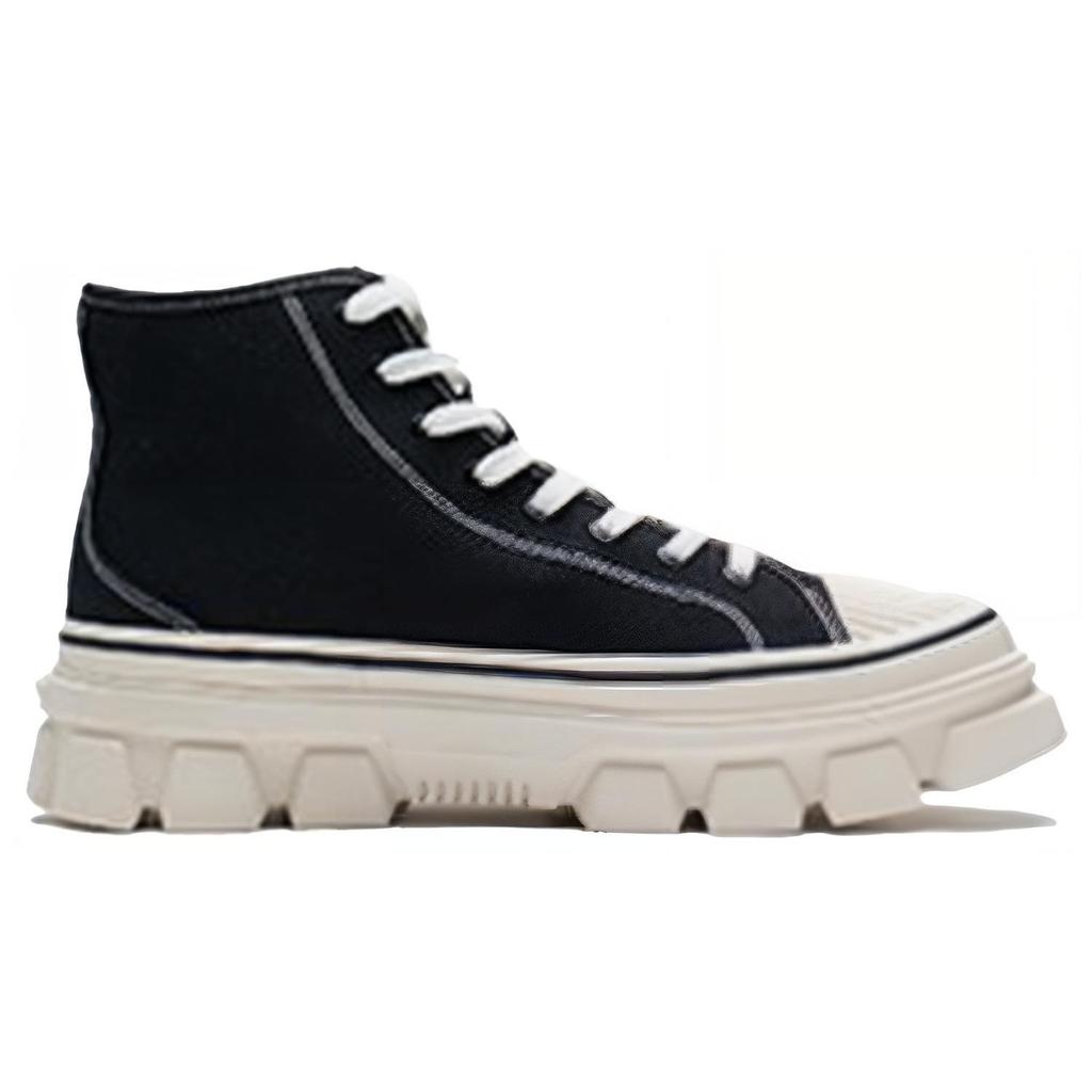 Li Ning CF Comfort Versatile High-Top Lifestyle Casual Shoes Unisex Casual Shoes AGCS206-3
