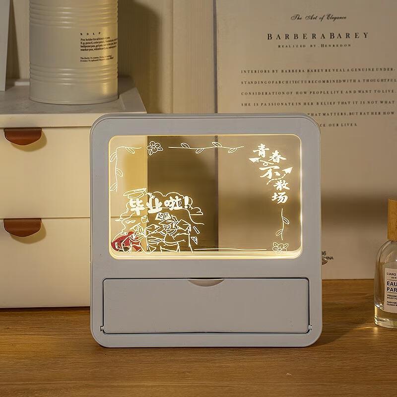 HANDUNYOU Graduation Gift Box with Writing Board & Night Light