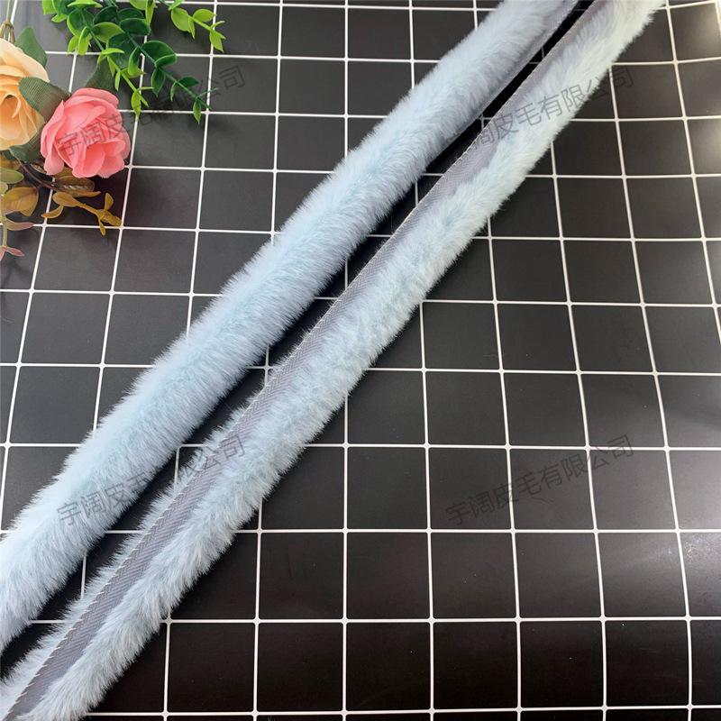 Tăietură manuală din blană sintetică de vidră pentru pelerină Hanfu și accesorii vestimentare