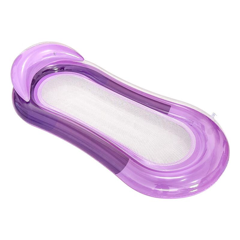 Inflatable Mesh Floating Lounge Chair 160x90 cm Uninflated