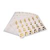 540 Pcs Music Note Sticker Glitter Self Adhesive Music Symbols Teacher Reward Stickers