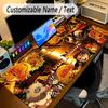 Large Mouse PadDemon Slayer Custom Name Text Personalized Desk Mat Non Slip Gaming Pad