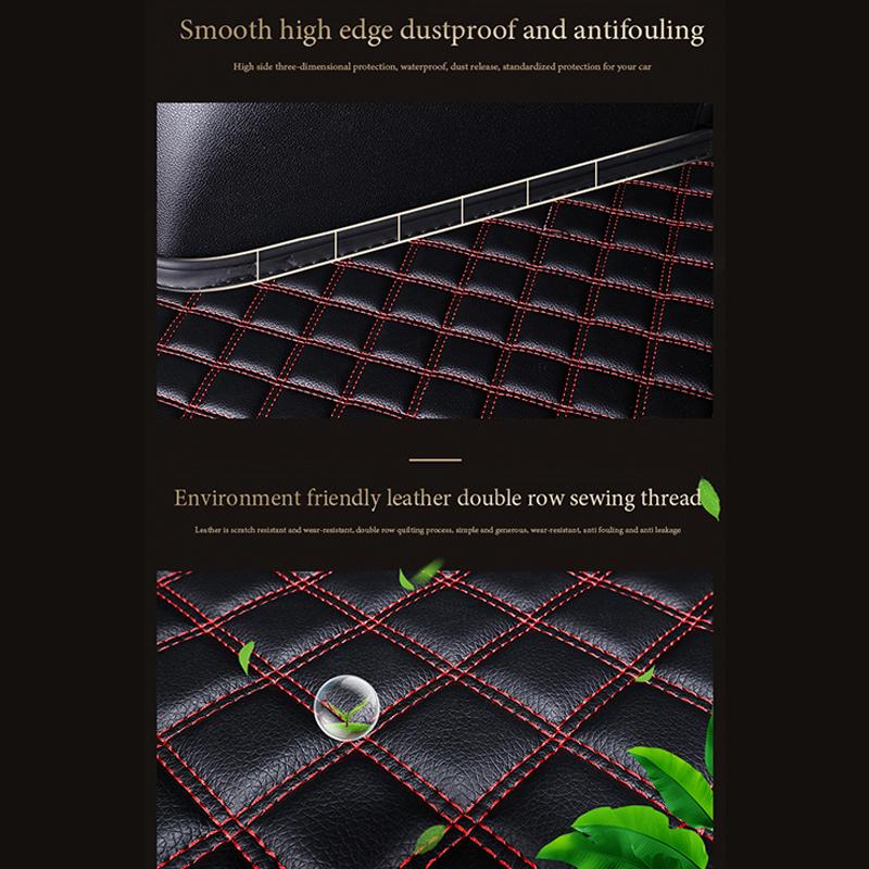 High Quality Car Trunk Mat For Nissan Qashqai J10 2013 2012 2011 2010 2009 2008 2007 Car Cargo Rear Boot Liner Trunk Mats