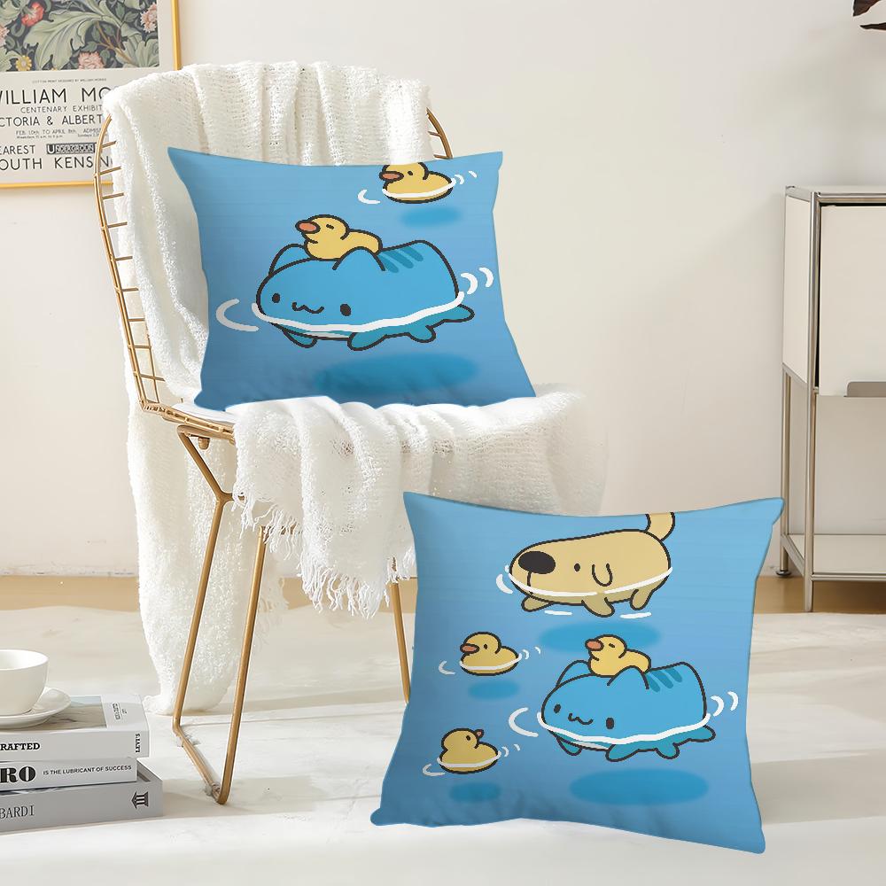 Cute BBugcatCapoo Cartoon Pillow Case Suitable For Bedrooms Living Rooms Cars Home Decoration