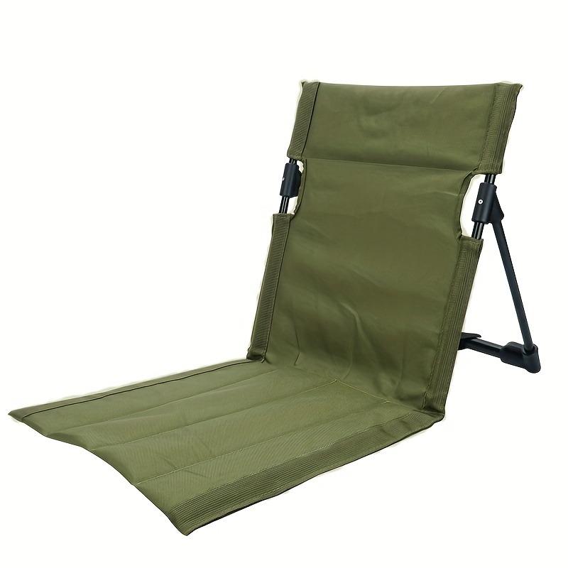 1pc ultra-light portable outdoor folding chair, lightweight beach chair, oxford cloth and aluminum tube material
