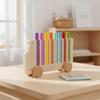 Color Stick Matching Toy Natural Wood Fine Movement Skills Bus Polished