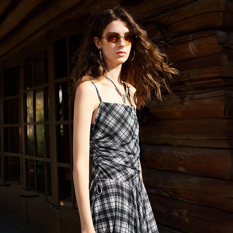 Chuyu 2026 Spring Knitted A-line Cami Dress