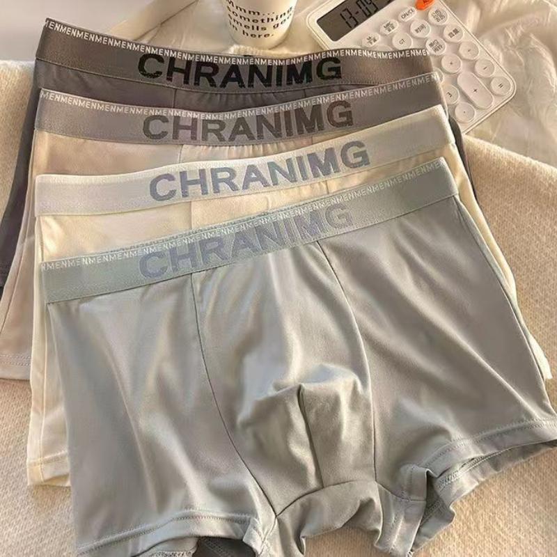 Men's Comfortable Panties Teenager Boxer Shorts Underwear Homme U Convex Shorts Lingerie Boxers
