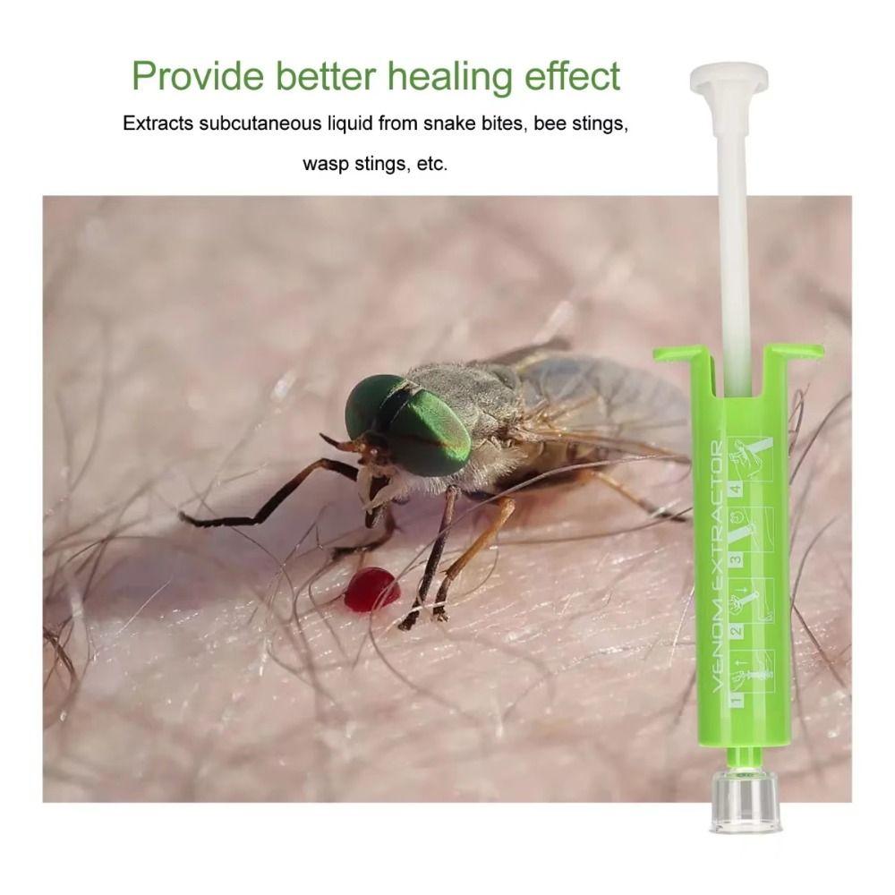 Vacuum Bug Bite Suction Tool Bites Relief Insect Sting Sucker Bite Venom Extractor  Camp