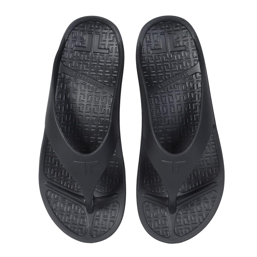 Terric FLIPFLOP ULTRASOFT Thong Authentic Japanese Comfortable and Recommended by Shimokitazawa Sizes Sandals, Product, Relaxed, Hospital, Black,