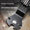 Portable Folding Hex Socket Screwdriver & Wrench Set for Automotive and Household Repairs