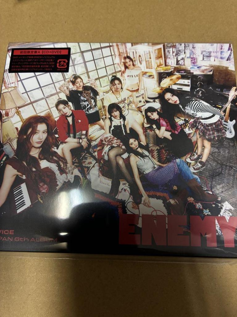 [USED] Serial number enclosed Twice ENEMY (First Press Limited Edition A)