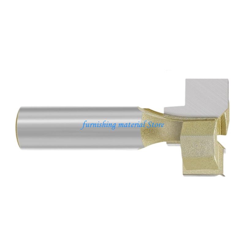 Y5GD Industrial Golden Bullnose Pull Cutter Mixture Drill TERM Slot Access Bit For Woodworking 45# Steel
