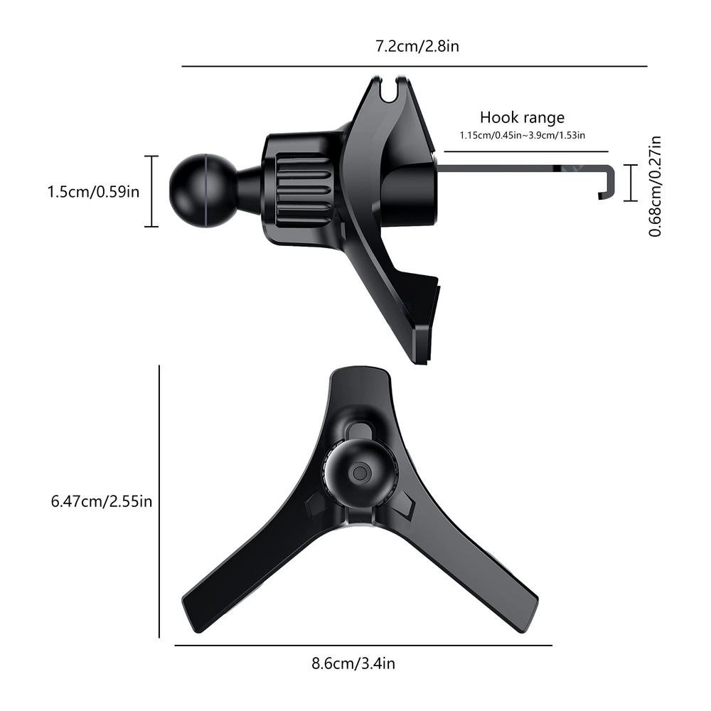 

Держатель для телефона, автомобильное крепление для сотового телефона, держатель для автомобильных аксессуаров, вращающееся крепление для сотового телефона на вентиляционное отверстие, мобильная поддержка для автомобиля