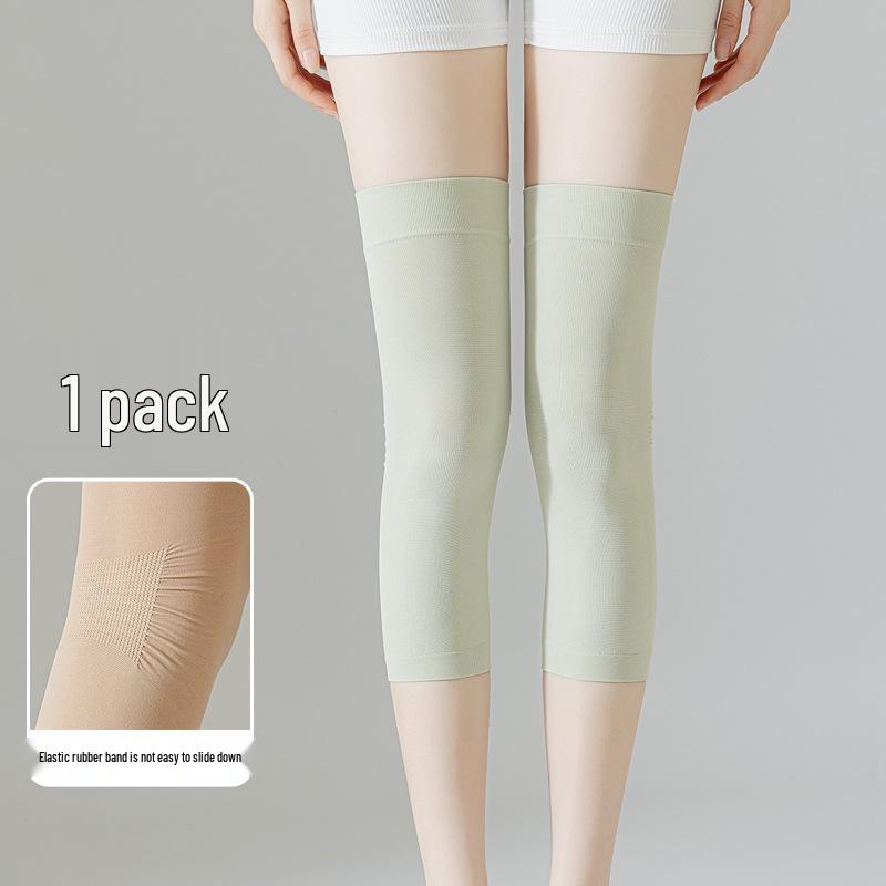 Genunchiere pentru femei din modal respirabil: Mânere de picior sport fără cusături de vară