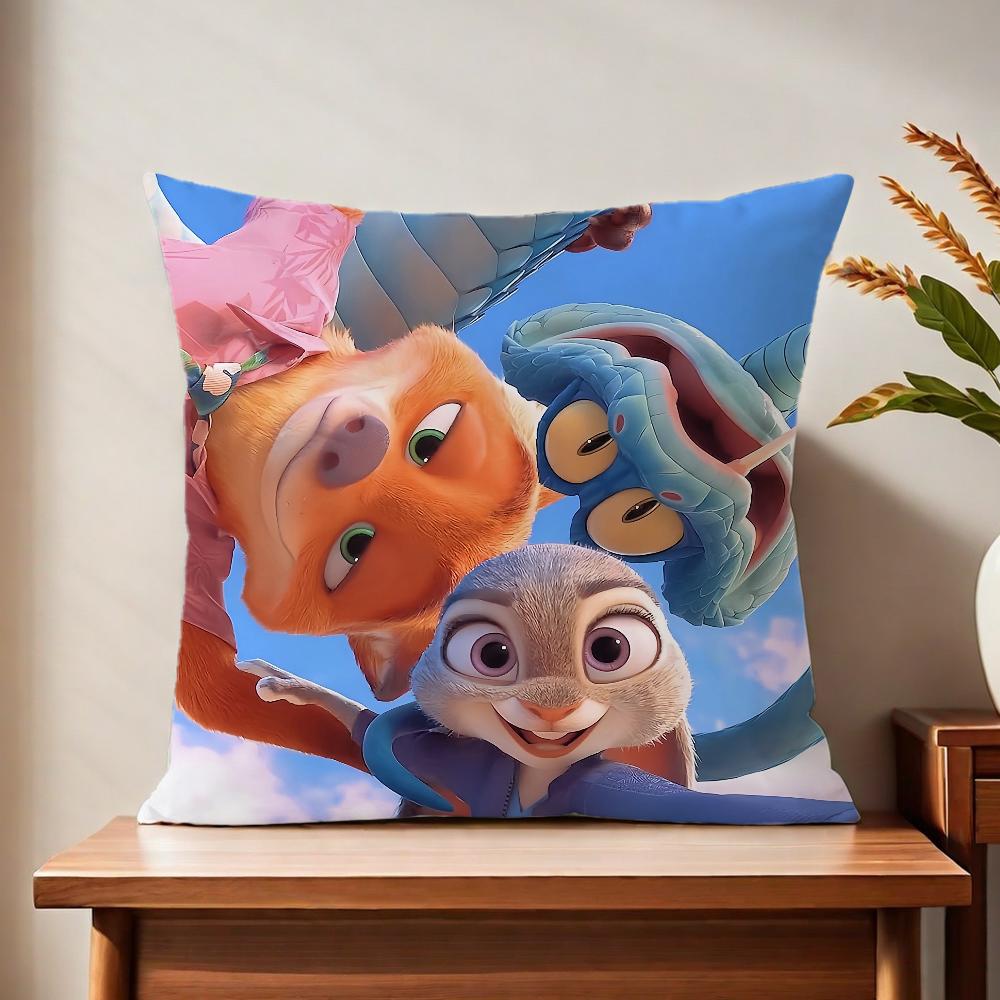 

Cute art ZZootopia 2 dn cushion cover For Pillow Printing Sofa Decoration Home Car Room Coffee Shop Office Nordic Simplicity 30x30 cm