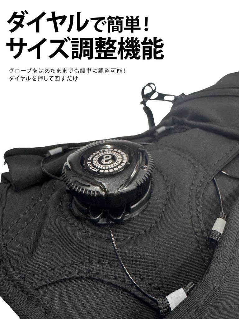 ASHGREEM Snowboard Mittens with Wrist Dial and Removable Inner 90 Size and Snow Ski Gloves Adjustment, Protectors, Gloves, AGGL-3910, WHITE, L, Men's