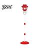 Portable Bubble Wand Street Lamp Machine with Music & LED Lights Automatic Blower for Kids Handheld Adjustable Height 21-47" Detachable Wand