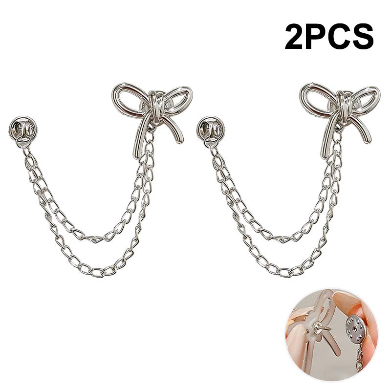 

Жіночі регульовані затискачі для одягу з прикрасами-метеликами - Миттєве вкорочування рукавів, підходять для сорочок, суконь, штанів A1