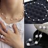 Κοντό κολιέ με κοσμήματα μόδας Charm Κοντό κολιέ Faux Pearl Choker