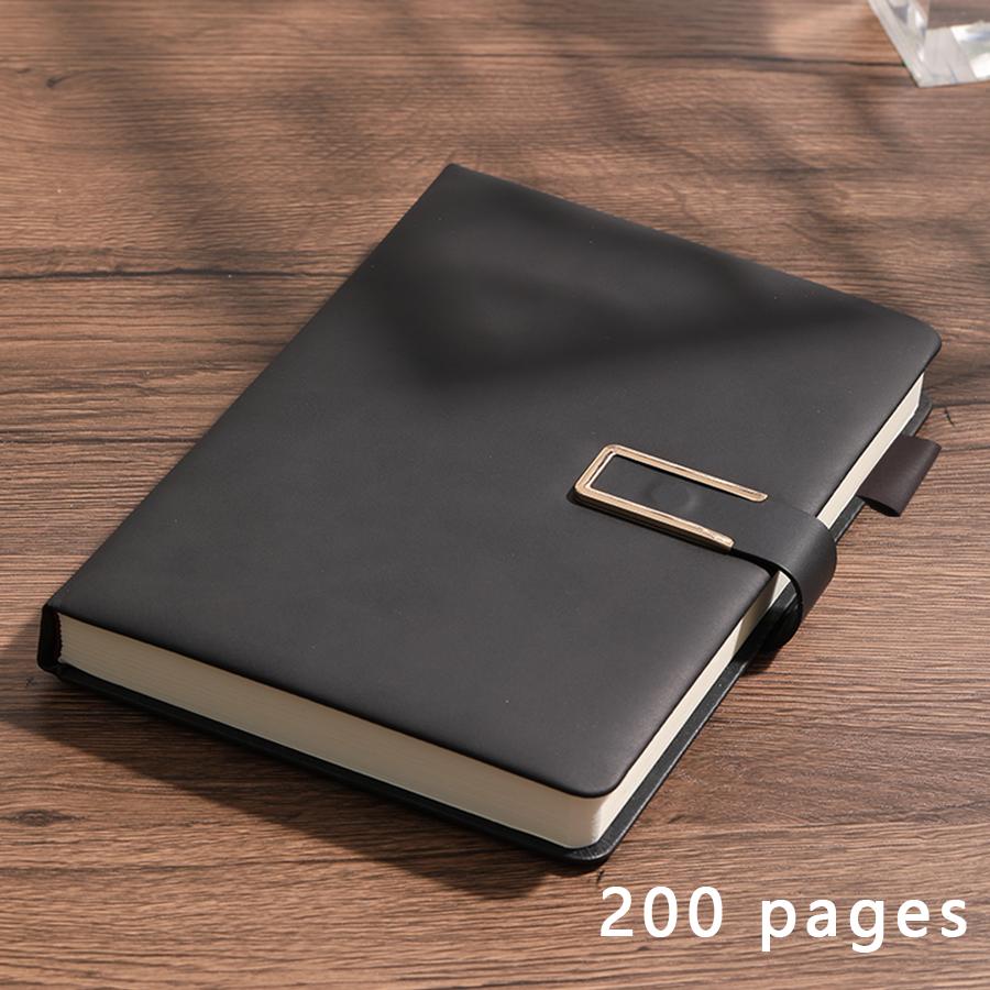 Personalized Vintage A5 Leather Notebook Soft Cover Ideal for Business Meetings College Life Journal Writing