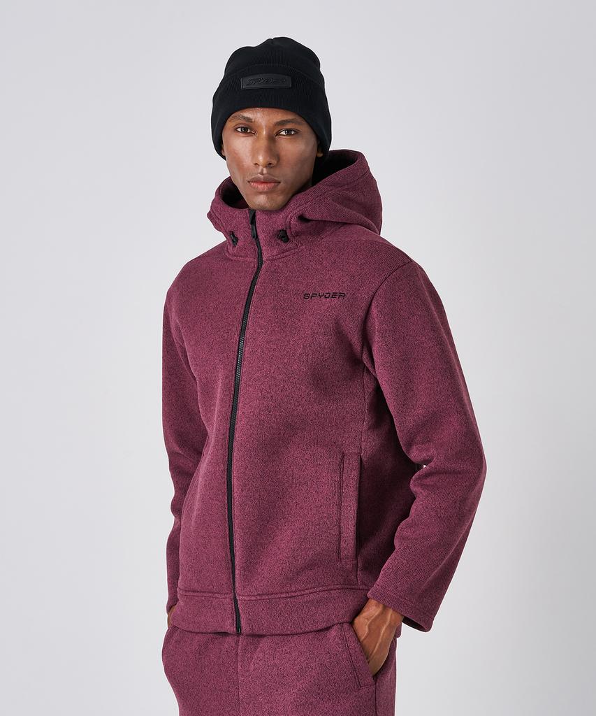Spyder Men'S Bonded Hoodie Sweater Spjwcnft303Mdpk