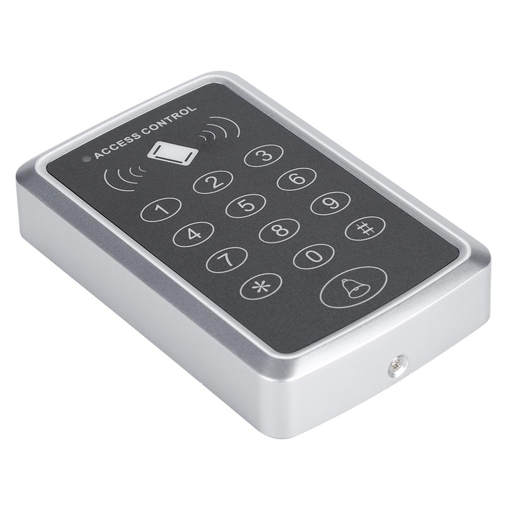 Sistema de control de acceso a puertas T11P con lector RFID y teclado para control de acceso de seguridad del hogar.