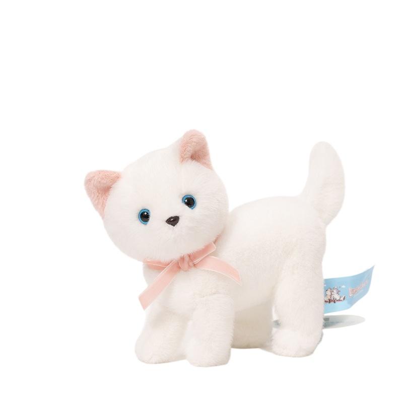 15CM Simulation Cats Plush Dolls Stuffed Animals Home Decoration Children Girl Friend Christmas Birthday Gifts