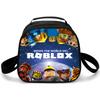 Lunch Bag Primary School Picnic Bag Round Ice Pack Rob Ross Printed Shoulder Portable Cartoon Meal Bag
