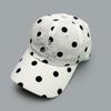 Polka Dot Leopard Plaid Letter Embroidery Baseball Cap Men'S And Women'S Sunshade Color Matching Personalized Cap