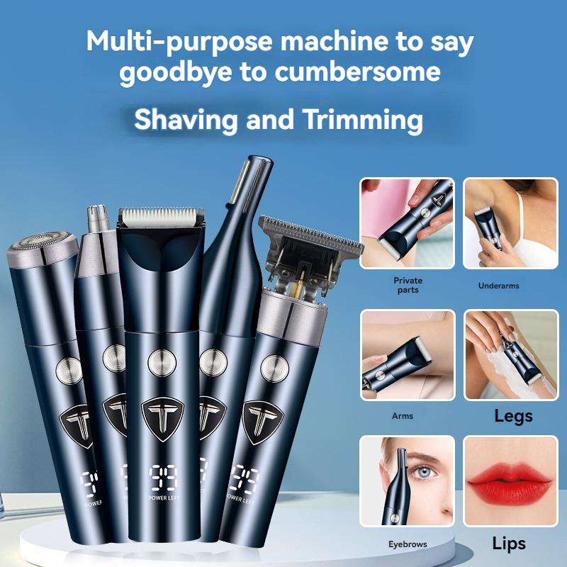 

Пять в одном, недавно поступивший профессиональный электрический парикмахерский набор для бороды, беспроводной сильный парикмахерский комплект, быстрая доставка, женский набор