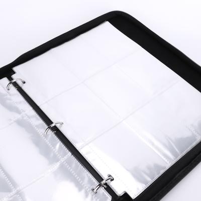 Cards Colletction Album PU Collection Binder Folder Side-Loading Page Card Album for Pokemon MTG TCG Sports Cards Football Cards