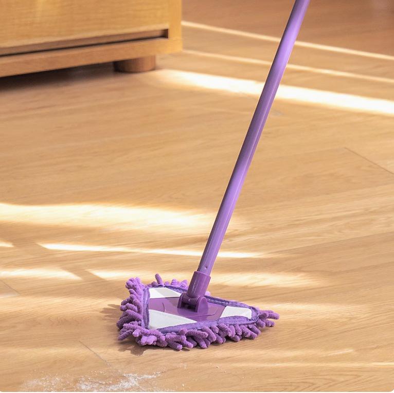 Mini trójkątny mop z mikrofibry dla dzieci – Wszechstronny do czyszczenia łazienki, kuchni, podłogi, ściany i samochodu