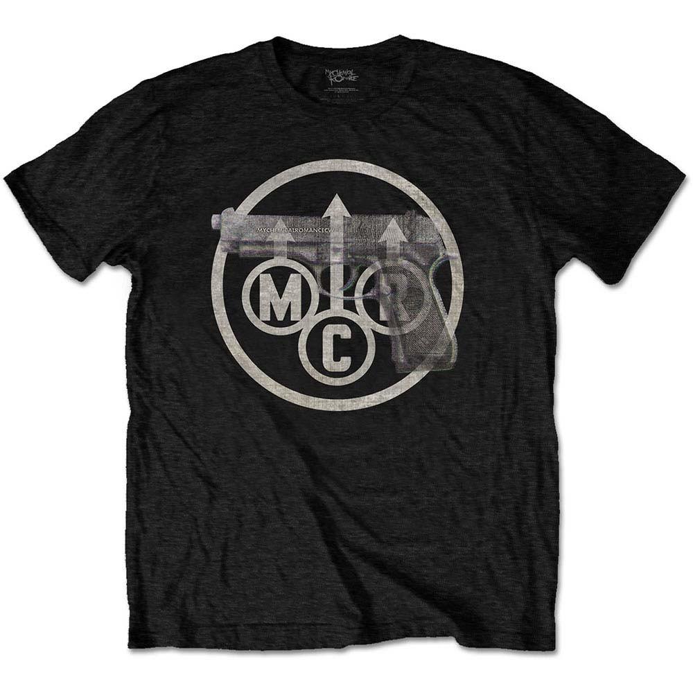 Men s My Chemical Romance Gunner Slim Fit T-shirt Medium Black S