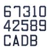 Solar Address Number Sign, LED Lighted House Number for Outdoor, Auto On/Off, Waterproof Garden Door Decoration