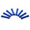 50Pcs/Bag Blue BV2 Tubular Connectors, Insulated 2-in-1 Quick Wire Splice Terminals