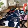 1Pc Pop Art Michael Jackson Collage Rug, Office Carpet Indoor Outdoor Doormat, Non-Slip Soft, Living Room, Christmas Halloween Gift M929132