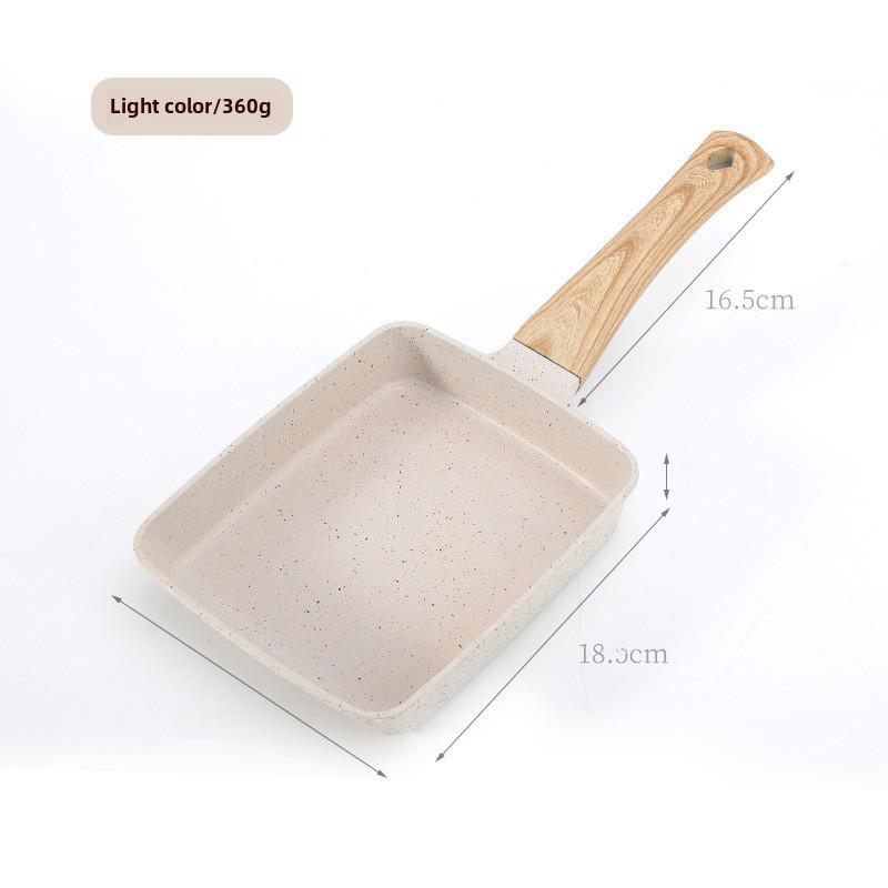 Japanese Tamagoyaki Non-Stick Square Frying Pan for Eggs and Steak
