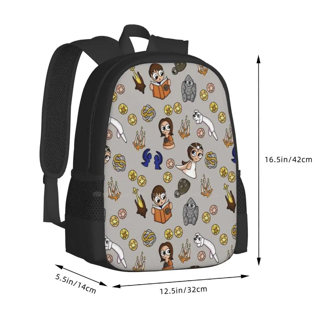 Neverending Story Bits Pattern Design Bagpack School Bags The Neverending Story The Never Ending Story Atreyu The Childlike