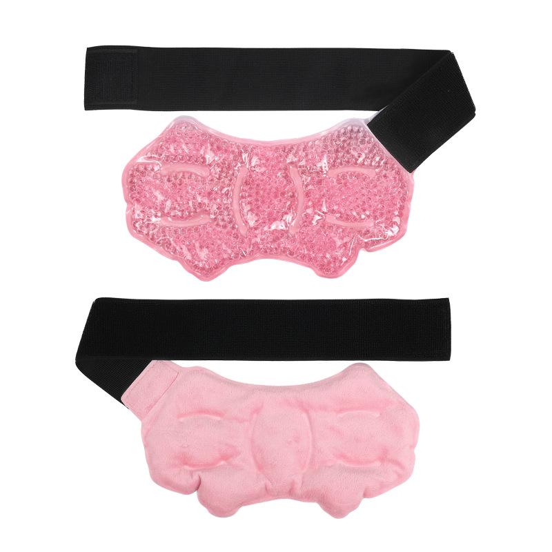 PVC Plush Double-Sided Hot & Cold Compress Ankle, Wrist, Elbow, Calf Wrap - Essential Household Ice Pack Support