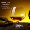 Kreatives Rotwein- & Whiskeyglas-Set: Kurzstielige Verkostungs-, Likör-, Brandy-, Bauchgläser