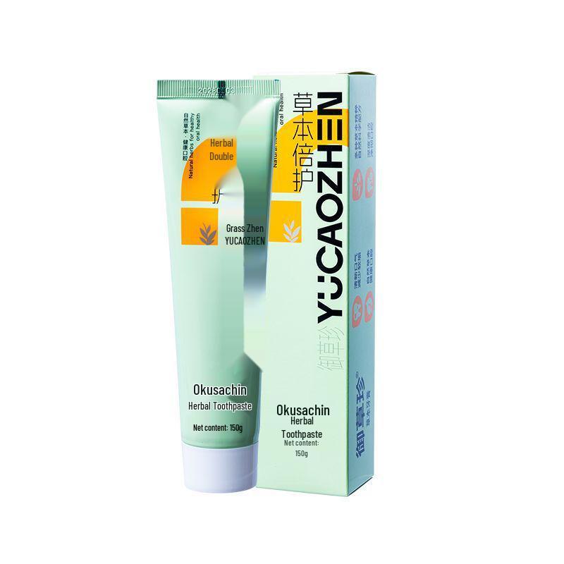 Yu Cao Zhen Fresh Breath Herbal Toothpaste 150g - Deep Cleaning Top Seller