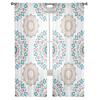 Bohemian Mandala Flower Sheer Curtains For Living Room Bedroom Home Decor Kitchen Tulle For Windows Voile Drapes