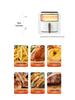 Smart Large-Capacity Air Fryer with Visual Window and 360° Surround Heating