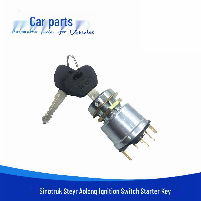 Shaanxi Auto Aolong Sinotruk Steyr Ignition Lock & Start Key Set
